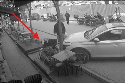 Otomobil kontrolden çıkarak yayaya çarptı