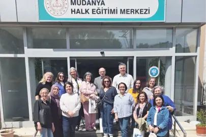 Portekizli eğitimciler Mudanya HEM’de gözlemledi