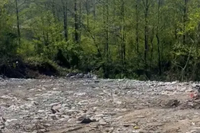 Rize’de vahşi depolamaya milyonluk ceza! Çevre'den suç duyurusu