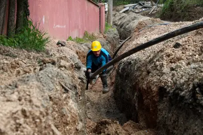 Sapanca’da Kuruçeşme’nin içme suyu hattı yenilendi
