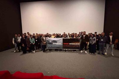 Üniversite öğrencilerinden barış temalı sosyal sorumluluk projesi