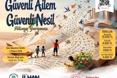 Yeşilyurt Belediyesi, "Güvenli Ailem, Güvenli Nesil" hikaye yarışması düzenliyor