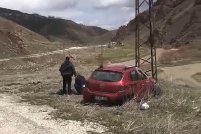 Yüksekova-Van kara yolunda kaza: 1 ölü, 1 ağır yaralı