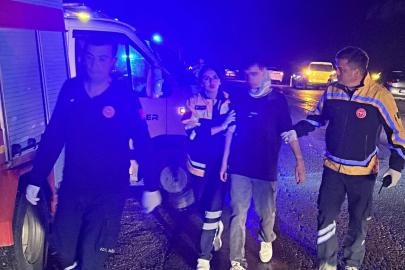 50 metreden uçuruma devrilen araçta 1 ölü, 3 yaralı