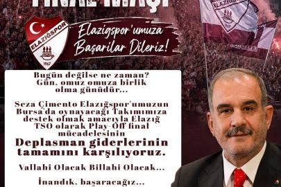 Başkan Alan, Elazığspor’un deplasman giderlerini karşıladı