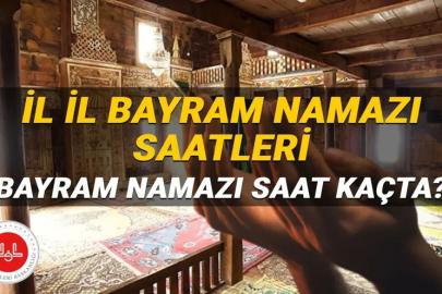 Bayram namazı saatleri 2026: Bayram namazı saat kaçta? İstanbul, Ankara, İzmir ve il il Kurban Bayramı namazı saatleri
