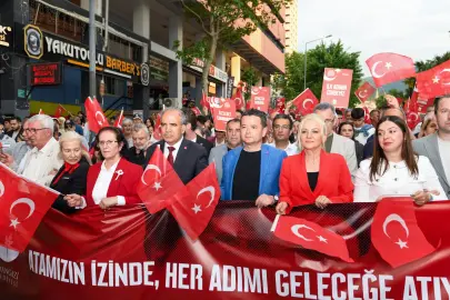 Bursa Osmangazi’de 19 Mayıs ruhu gençlerle yükseldi
