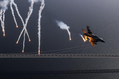 Çanakkale semalarında nefes kesen anlar