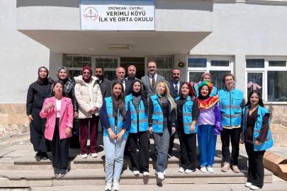 Çayırlı’da "Oyun Arkadaşım" etkinliğiyle öğrencilere anlamlı ziyaret