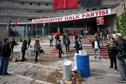 CHP Genel Merkezi'nde başlayıp devam eden olaylara ilişkin soruşturma