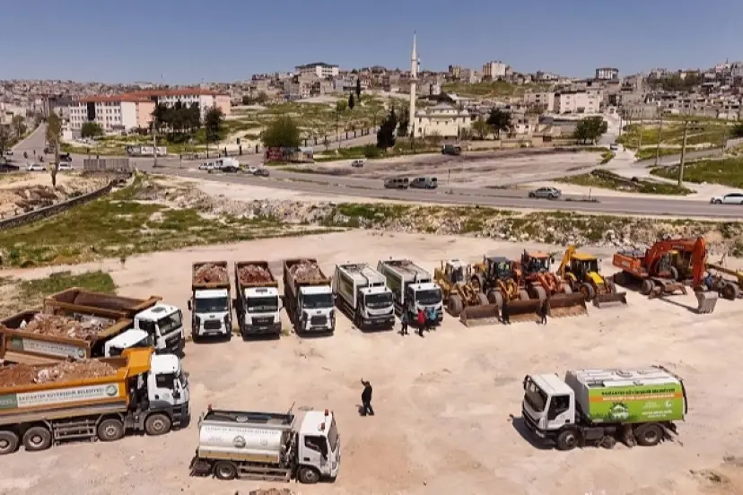Gaziantep Büyükşehir'den 'yeşil' mesai