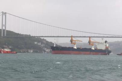 İstanbul Boğazı'nda gemi arızası
