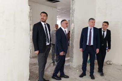 Kars’ta kütüphane yatırımları yerinde incelendi