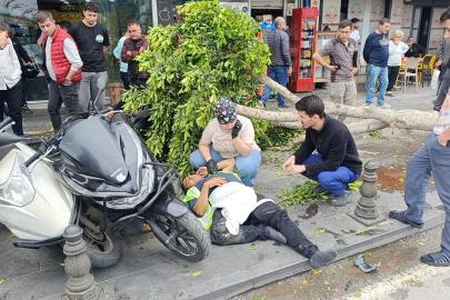 Kırmızı ışık ihlali yapan otomobil ortalığı savaş alanına çevirdi