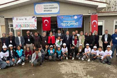 Köprüköy’de bilim fuarı yoğun ilgi gördü