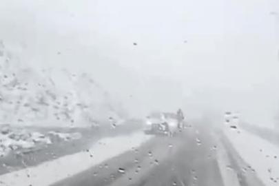 Mayıs ortasında kar esareti