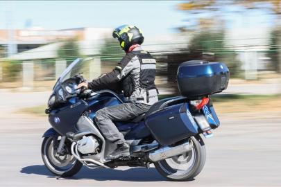Motosiklet kazalarını azaltmak için düğmeye basıldı