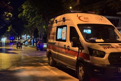 Refüje çarpan motokurye hayatını kaybetti