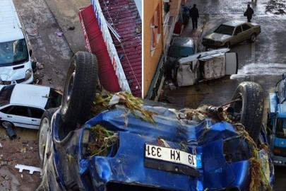Selin vurduğu Samsun'da son durum: İlçe merkezi savaş alanına döndü