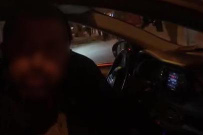 Taksiciden motosikletliye, "10 dakikaya gel buraya" tehdidi