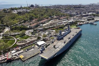 TCG Anadolu, SAHA 2026 kapsamında ziyarete açıldı