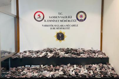 Uyuşturucu operasyonu: 33 bin 850 uyuşturucu hap ele geçirildi