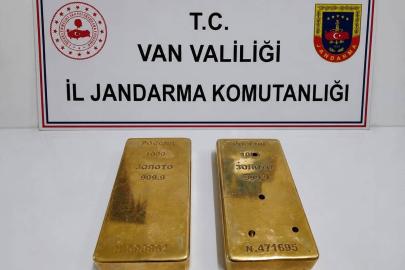 Van’da 2 kilo külçe altın ele geçirildi