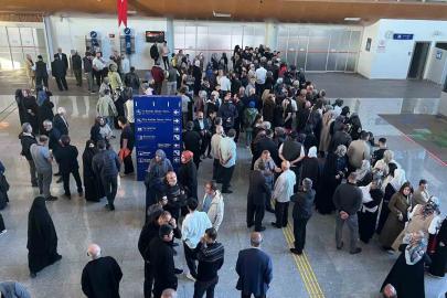 193 kişilik ilk hacı kafilesi Erzincan’a döndü