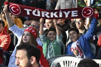81 ilde milli maç heyecanı