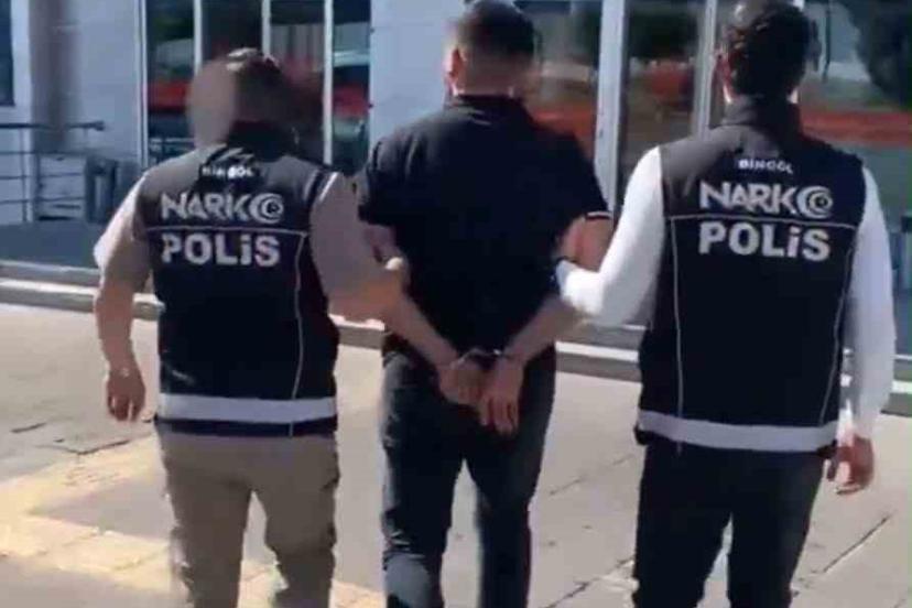 Bingöl’de uyuşturucu taciri tutuklandı
