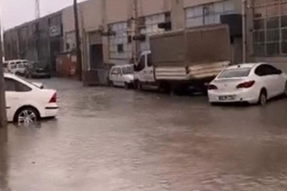 Bursa'da sağanak ve dolu yağışı etkili oldu