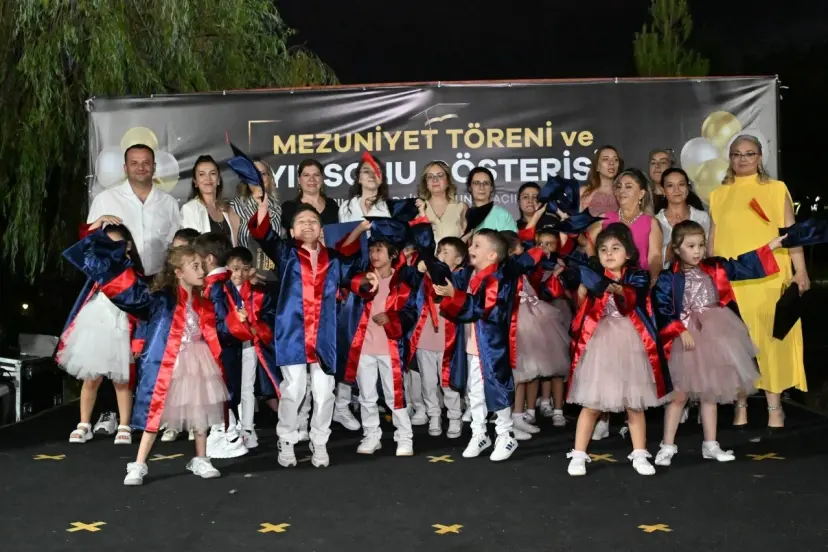 Büyükşehir Çocuk Eğitim Merkezlerinde mezuniyet heyecanı