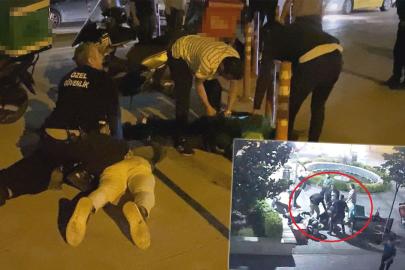 Esnafla motokuryeler birbirine girdi. “Geciken sipariş” kavgası 