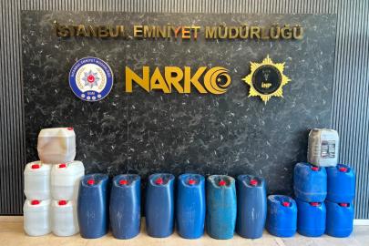 İstanbul'da uyuşturucu sevkiyatına baskın