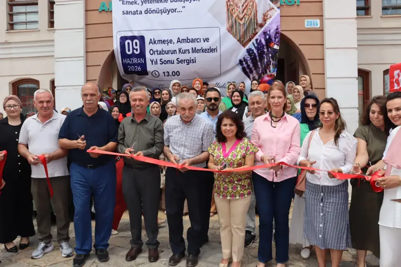 Kocaeli'de Akmeşe’de üretim dolu yıl sergiyle taçlandı