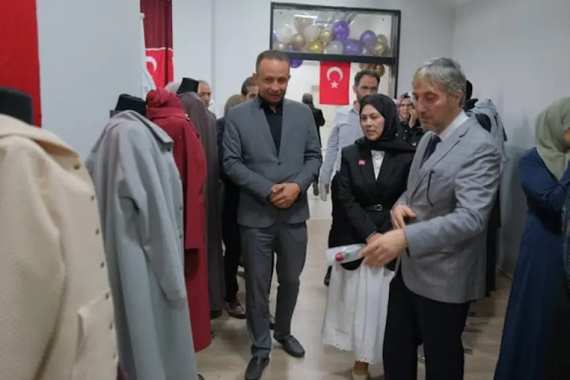 Kütahya’da kursiyerlerin ürünleri sergide beğeni kazandı