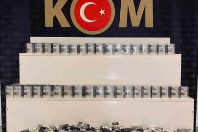 Muş’ta 499 paket kaçak sigara ele geçirildi