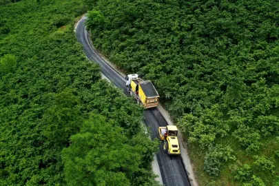 Ordu Gülyalı’da asfalt çalışmaları vatandaşları sevindirdi