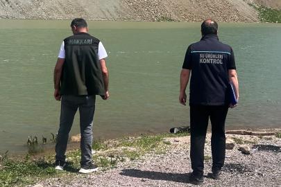 Yüksekova’da su ürünleri denetimleri sürüyor