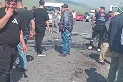 Ardahan’da otomobiller çarpıştı: 6 yaralı