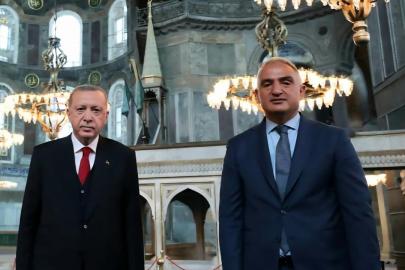 Bakan Ersoy'dan Ayasofya'nın yeniden ibadete açılmasının 6. yılına ilişkin paylaşım