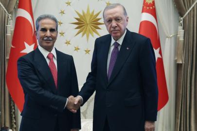 Cumhurbaşkanı Erdoğan, Irak Yüksek Yargı Konseyi Başkanı Zeydan'ı kabul etti