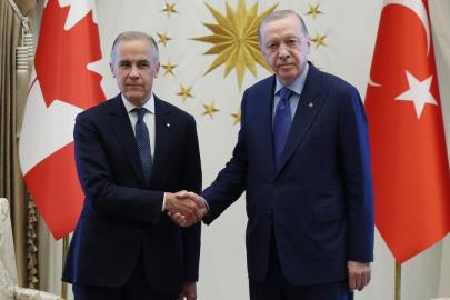 Cumhurbaşkanı Erdoğan Kanada Başbakanı Carney'i kabul etti