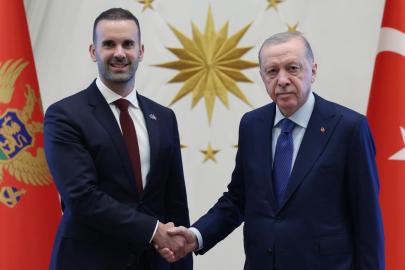 Cumhurbaşkanı Erdoğan, Karadağ Başbakanı Spajic'i kabul etti