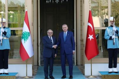 Cumhurbaşkanı Erdoğan Lübnan Başbakanı Salam'ı kabul etti