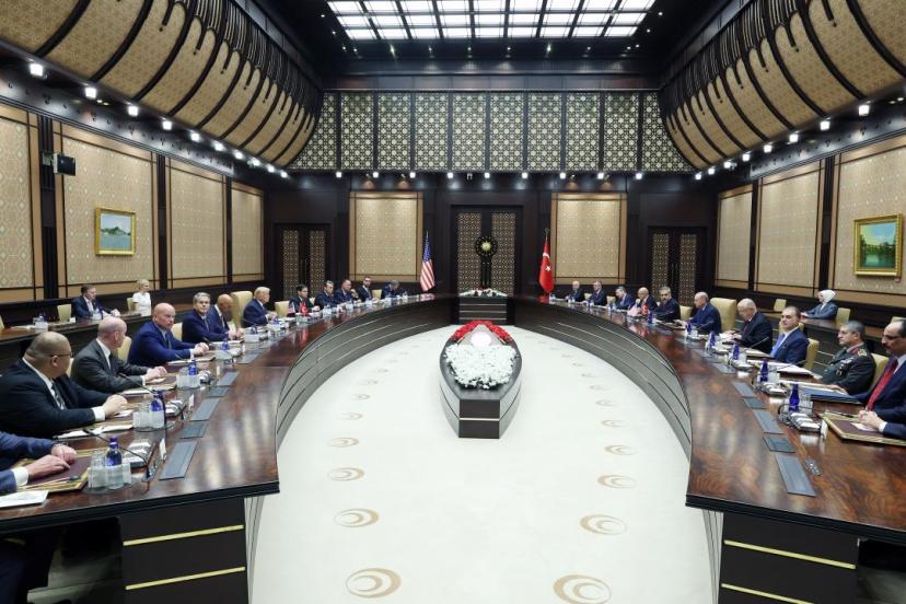 Cumhurbaşkanı Erdoğan, Trump ile heyetler arası görüşmeye başkanlık etti
