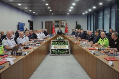 İçişleri Bakanlığı'nda NATO Zirvesi öncesinde alınan tedbirler değerlendirildi