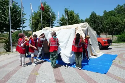İstanbul Beylikdüzü'nde afet gönüllüleri sahaya hazır