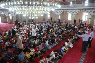 Konya'da öğrencilerin Yaz Kur’an Kursu heyecanı