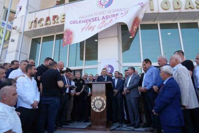 Malatya TSO’dan birlik beraberlik mesajı yüklü aşure buluşması